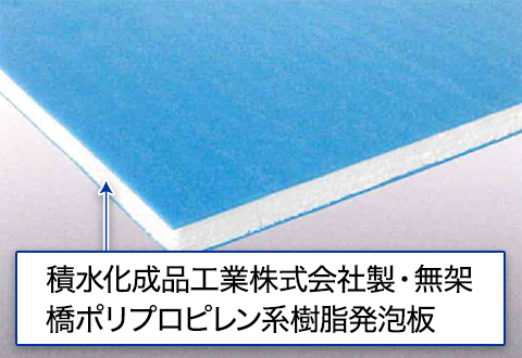 ネオフラットボードの積層構造